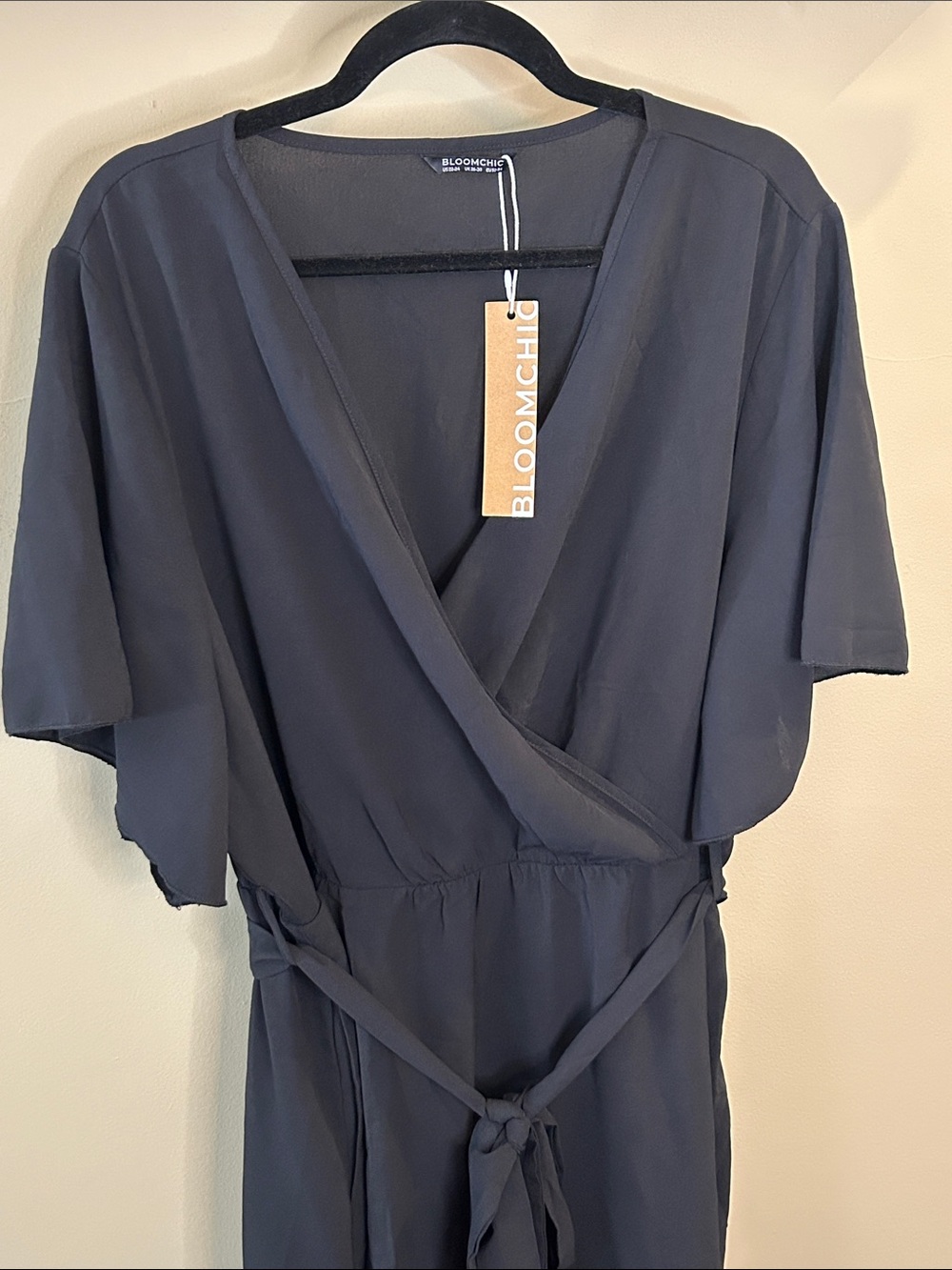 BloomChic Black High-Low Dress - Picture 4 of 4